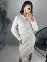 Conjunto Saia Midi Plissada Blusa Colete Tricot Mousse Premium Atemporal Aerolook Moda Evangelica Conjunto Saia Midi Plissada Blusa Colete Tricot Mousse Premium Atemporal Aerolook Moda Evangelica