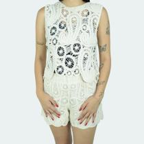 Conjunto Saída de Praia Feminino Top e Short