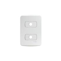 Conjunto Saída Fio S3B76610 e Placa Branca Miluz Schneider
