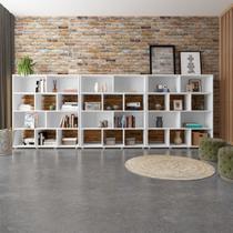 Conjunto Sala de Estar: 3 Estantes Book - ARTELY Conjunto Sala de Estar: 3 Estantes Book - ARTELY