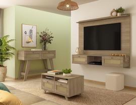 Conjunto Sala de Estar: Aparador + Painel + Mesa de Centro
