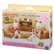Conjunto Sala De Estar Confortável Sylvanian Families Com Móveis Mesa Sofá Poltronas 5339 Conjunto Sala De Estar Confortável Sylvanian Families Com Móveis Mesa Sofá Poltronas 5339