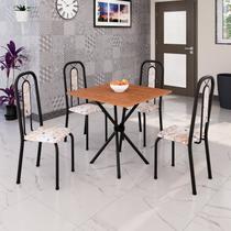 Conjunto Sala de Jantar 4 Cadeiras Lívia