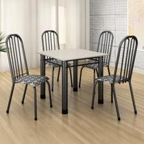 Conjunto Sala de Jantar 4 Cadeiras Natal