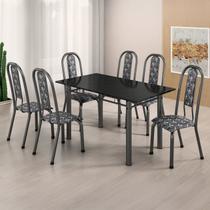 Conjunto Sala de Jantar 6 Cadeiras Fortaleza Conjunto Sala de Jantar 6 Cadeiras Fortaleza