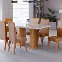 Conjunto Sala de Jantar 6 Cadeiras Selenne Conjunto Sala de Jantar 6 Cadeiras Selenne