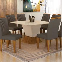 Conjunto Sala de Jantar 8 Cadeiras Miami Yescasa
