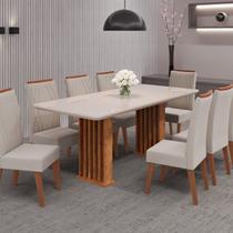 Conjunto Sala de Jantar 8 Cadeiras Vegas Conjunto Sala de Jantar 8 Cadeiras Vegas