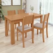 Conjunto Sala de Jantar com 4 Cadeiras Easy Line - Grupo Lopas Conjunto Sala de Jantar com 4 Cadeiras Easy Line - Grupo Lopas