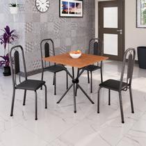 Conjunto Sala de Jantar com 4 Cadeiras Lívia