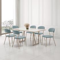 Conjunto Sala de Jantar com 6 Cadeiras Betina