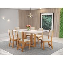 Conjunto Sala de Jantar com 6 Cadeiras Hill Conjunto Sala de Jantar com 6 Cadeiras Hill