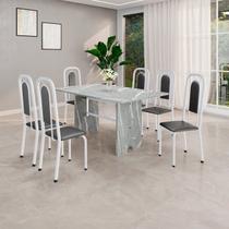 Conjunto Sala de Jantar com 6 Cadeiras Lara