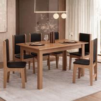 Conjunto Sala de Jantar com 6 Cadeiras Luana Yescasa Conjunto Sala de Jantar com 6 Cadeiras Luana Yescasa