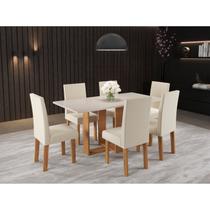 Conjunto Sala de Jantar com 6 Cadeiras Vênus Hill Viero