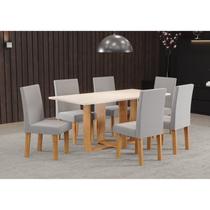 Conjunto Sala de Jantar com 6 Cadeiras Vênus Hill