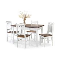 Conjunto Sala de Jantar e Cozinha Com 4 Cadeiras Madeira Maciça