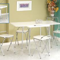 Conjunto Sala de Jantar Flor Mesa Dobrável