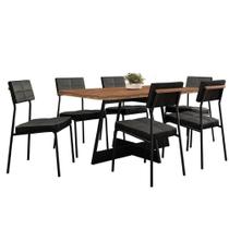 Conjunto Sala De Jantar Loanda 6 Cadeiras Carraro Conjunto Sala De Jantar Loanda 6 Cadeiras Carraro