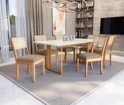 Conjunto Sala de Jantar Madeira Maciça 6 Cadeiras Kappesberg Conjunto Sala de Jantar Madeira Maciça 6 Cadeiras Kappesberg