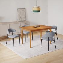 Conjunto Sala de Jantar Mesa Candian com 4 Cadeiras Bless