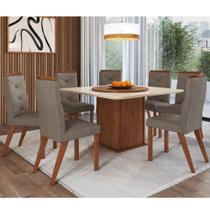 Conjunto Sala de Jantar Mesa com 8 Cadeiras Ref 138/23 Zamarchi Conjunto Sala de Jantar Mesa com 8 Cadeiras Ref 138/23 Zamarchi