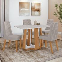 Conjunto Sala De Jantar Mesa Easy Pop 120x80cm 4 Cadeiras. Conjunto Sala De Jantar Mesa Easy Pop 120x80cm 4 Cadeiras.