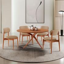 Conjunto Sala de Jantar Mesa Hope Tampo 120cm Redondo Laminado e 4 Cadeiras Hope Soft Conjunto Sala de Jantar Mesa Hope Tampo 120cm Redondo Laminado e 4 Cadeiras Hope Soft