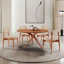 Conjunto Sala de Jantar Mesa Hope Tampo 120cm Redondo Laminado e 4 Cadeiras Hope Soft Conjunto Sala de Jantar Mesa Hope Tampo 120cm Redondo Laminado e 4 Cadeiras Hope Soft
