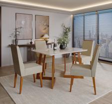Conjunto Sala De Jantar Mesa Madeira Maciça 4 Cadeiras Califórnia Conjunto Sala De Jantar Mesa Madeira Maciça 4 Cadeiras Califórnia