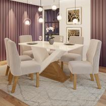 compliance Centimeter Landmark Mesa de Jantar Com 6 Cadeiras Em Promoção | Magazine Luiza