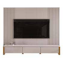 Conjunto Sala Estar Sierra Ripado 1.8 X 2.2 TV 72 polegadas Cor:Fendi Conjunto Sala Estar Sierra Ripado 1.8 X 2.2 TV 72 polegadas Cor:Fendi