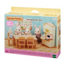 Conjunto Sala Jantar Clássica 5340 Sylvanian Families Conjunto Sala Jantar Clássica 5340 Sylvanian Families