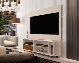 Conjunto Sala Rack 5303 Painel 5808 Tv Até 42 Pol.