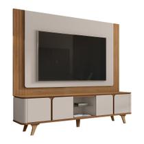 Conjunto Sala Rack e Painel Roma Para TV até 60 Polegadas