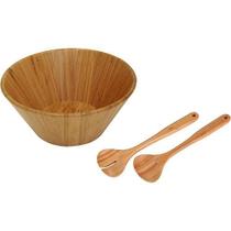 Conjunto Saladeira Bamboo 3 Peças - Mor Conjunto Saladeira Bamboo 3 Peças - Mor