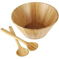 Conjunto Saladeira com 3 Peças Bamboo - 8445 - MOR Conjunto Saladeira com 3 Peças Bamboo - 8445 - MOR