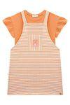Conjunto Salopete Infantil Blusa + Vestido Infanti 67464 Conjunto Salopete Infantil Blusa + Vestido Infanti 67464