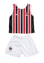 Conjunto São Paulo Bebê Regata - Torcida Baby Conjunto São Paulo Bebê Regata - Torcida Baby