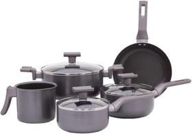 Conjunto Sartin Cook 5 Pcs Ceramico Grafite - Mimo Style