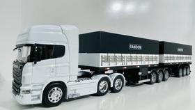 Conjunto Scania Bitrem Graneleiro 3x3 Escala 1:32