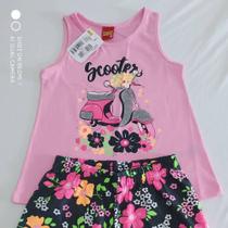 Conjunto Scooter rosa - Kyly