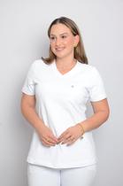 Conjunto Scrub Pijama Cirúrgico Essência Branco Toque Geladinho Conjunto Scrub Pijama Cirúrgico Essência Branco Toque Geladinho