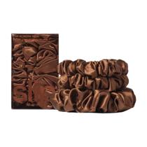 Conjunto Scrunchie Slip Back to Basics Auburn Midi & Large Silk