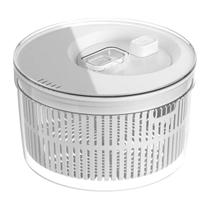 Conjunto Secador e Organizador de Salada Clear Fresh 5.5L Natural - Ou