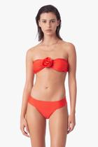 CONJUNTO sem alça FLOR TOMATE