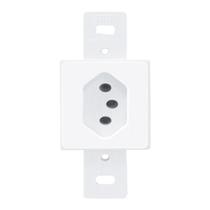 Conjunto Sem Placa Tomada 20A 1336 - Fame Blanc Conjunto Sem Placa Tomada 20A 1336 - Fame Blanc
