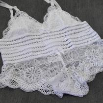 Conjunto Sensual Com Sutiã Sem Bojo