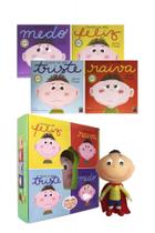 Conjunto - sentimentos e emocoes + boneco feliz Conjunto - sentimentos e emocoes + boneco feliz