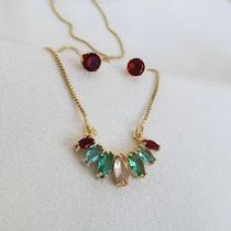 Conjunto Sete Zirconias